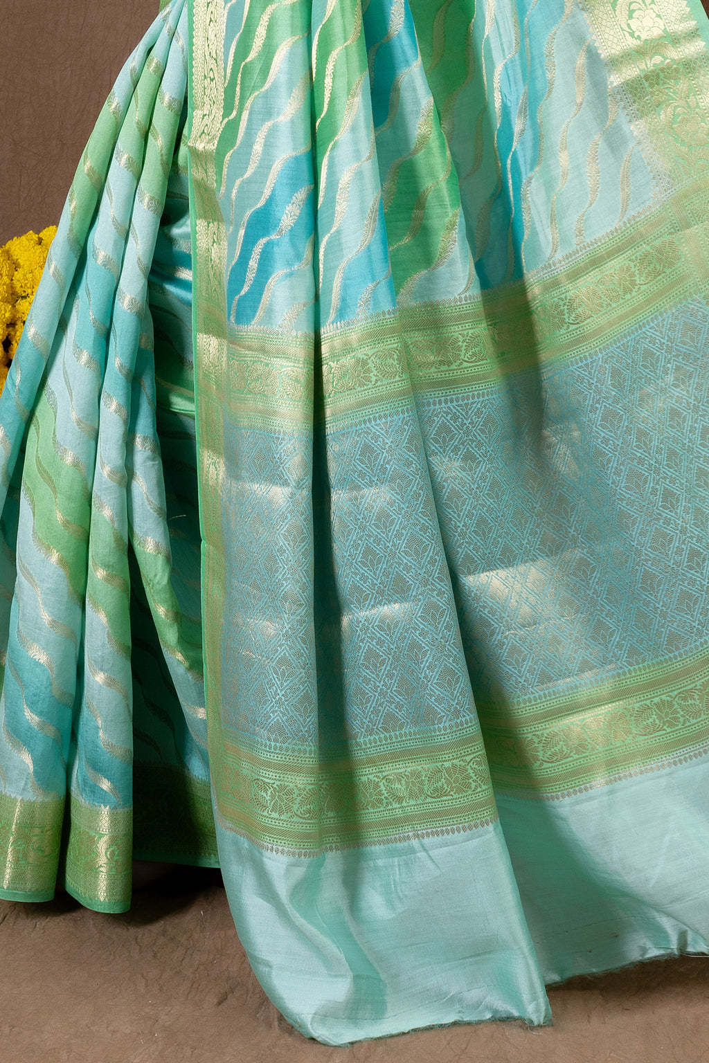 Rangkhat Roop — Silk Chiniya Rangkhat Saree