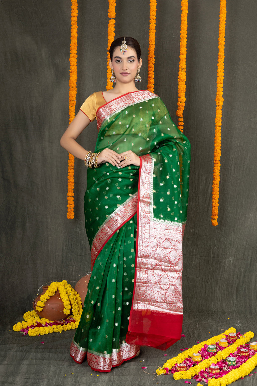 Butti Vastra — Silk Organza Butti Saree