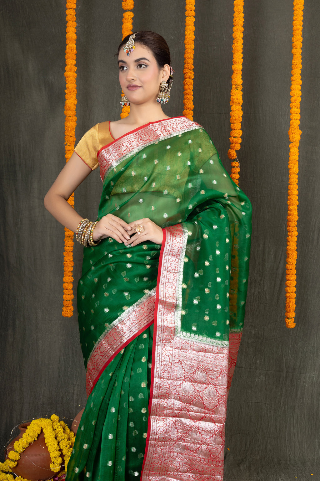 Butti Vastra — Silk Organza Butti Saree