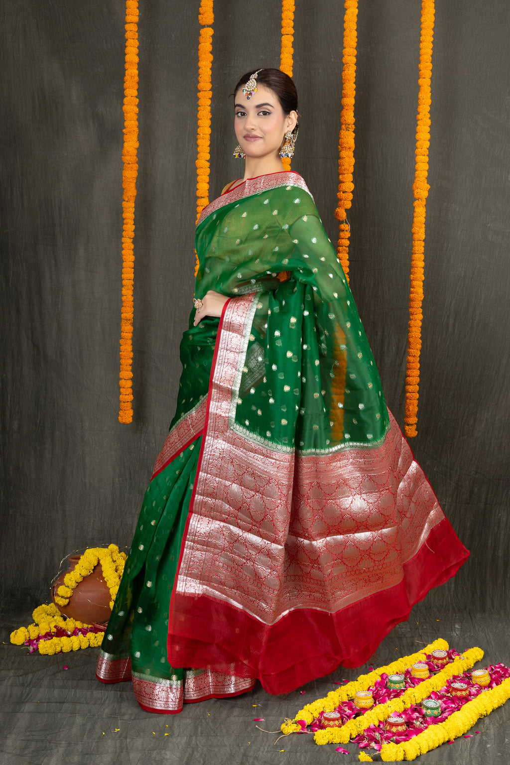 Butti Vastra — Silk Organza Butti Saree