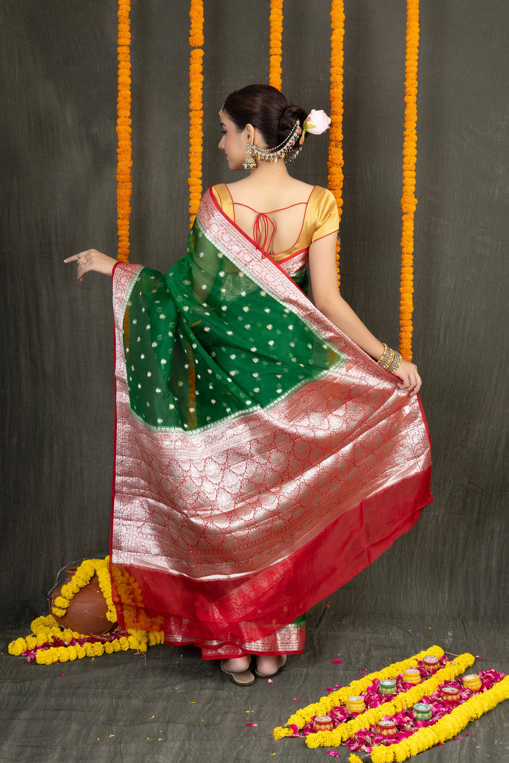 Butti Vastra — Silk Organza Butti Saree