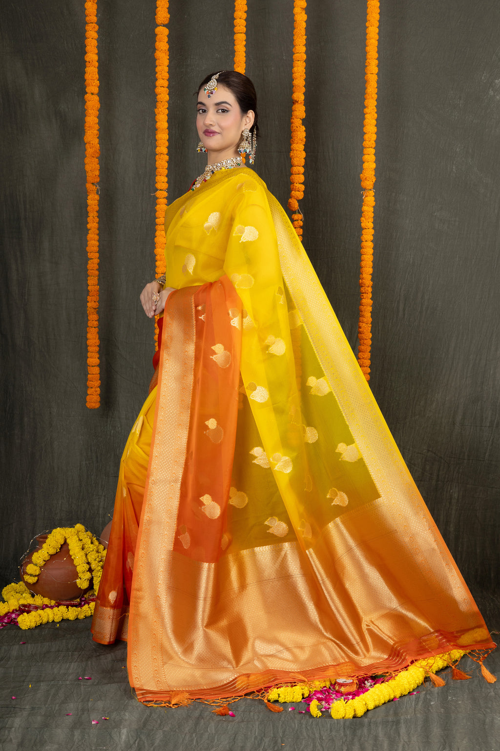 Chanderi Noor — Fancy Chanderi Embroidery Saree