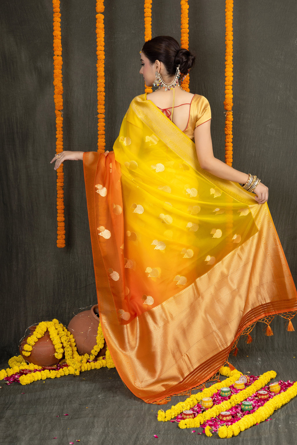 Chanderi Noor — Fancy Chanderi Embroidery Saree